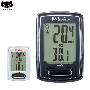 CATEYE �L���b�g�A�C VELO WIRELESS+ �x�����C�����X�v���X CC-VT235W �T�C�N���R���s���[�^�[
