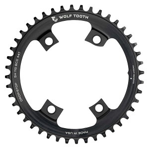 WOLF TOOTH EtgD[X 110 BCD Chainring For Shimano 4 Bolt - 110BCDx48T/50T