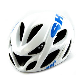 SH+ SHIROCCO シロッコ ヘルメット GLOSSY WHITE/LIGHT BLUE JCF公認