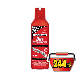 �t�B�j�b�V�����C�� �h���C �o�C�N ���u���J���g 244ml �G�A�[�]�[��/DRY BIKE LUBRICANT�y�����܁z�y�h���C�^�C�v�z�yFINISH LINE�z