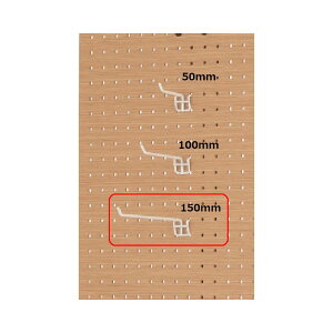 MINOURA ミノウラ HobbyTower ホビータワー HBH-150 有孔ボード用フック 150mm 5個