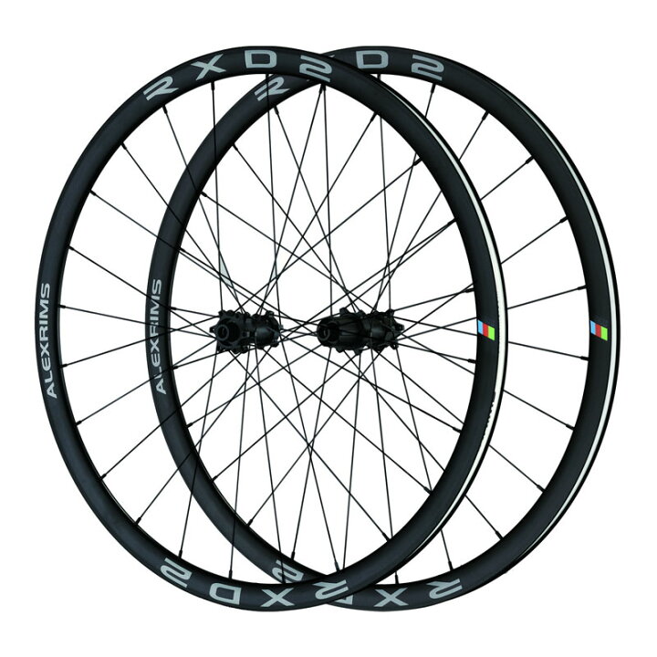 楽天市場】ALEXRIMS アレックスリム RXD2 ホイール 700C F:12x100mm/R 