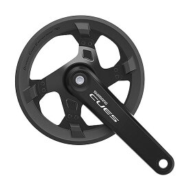 SHIMANO CUES クランクセット FC-U4000-1 1x9-11スピード 42T チェーンガード付 シマノ キューズ
