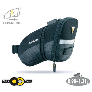 TOPEAK gs[N ThobO GA EFbW pbN (NCbN NbN) MTCY AERO WEDGE PACK (QUICK CLICK) SIZE M [BAG25502] yeʁF0.98`1.31Lz