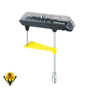 TOPEAK gs[N R{gN ` & rbg Zbg COMBOTORQ WRENCH & BIT SET [TOL23500] y]ԗpzy5c[z