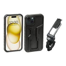 TOPEAK トピーク ライドケース iPhone 15用 セット RideCase スマートフォンケース&マウント