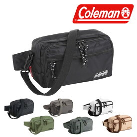 コールマン バッグ 2WAYウエストバッグ ショルダーバッグ ウエストポーチ Coleman ウォーカーポーチ 2L B6 メンズ レディース キッズ 送料無料 誕生日プレゼント ギフト ラッピング無料 正規取扱店 ブラック 斜めがけ nwar『oz』