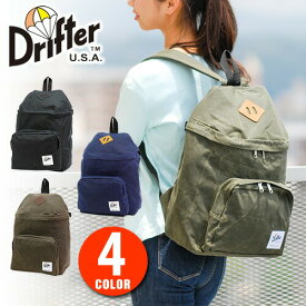 【25%OFFセール】 ドリフター Drifter リュック リュックサック デイパック バックパック マーテキシンワックスコットン df0420w メンズ レディース 黒 高校生 おしゃれ A4 送料無料 プレゼント ギフト ラッピング無料 通販 【2029sale】 『oz』