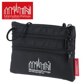 マンハッタンポーテージ ショルダーバッグ サコッシュ サコッシュバッグ ポーチ ミニショルダー Manhattan Portage トリプル ジッパーポーチ メンズ レディース 誕生日プレゼント ギフト ラッピング無料 『oz』
