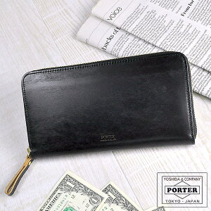 ポーター フィルム ロングウォレット 187-01346 吉田カバン フィルム ラウンドファスナー長財布 PORTER FILM サイフ ファスナー ラウンドサイフ 小さめ メンズ レディース 革 本革 レザー 日本製 18