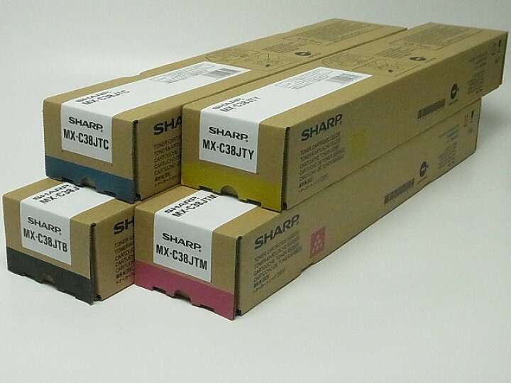 楽天市場】☆新品【送料無料】【国産純正品新品】シャープトナー4本  