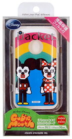 【在庫処分品】PGA ピージーエーRX-IJK451MM [ディズニーキャラクター キュービックマウス iPhone3GS/3G用 バックパネルケース 液晶保護フィルム付属 (ミッキー×ミニー) ]