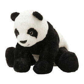 IKEA KRAMIG イケア ソフトトイ ホワイト, ブラック パンダのぬいぐるみ 102.213.17ikea いけあ 子供部屋 人形 パンダ ぱんだ ぬいぐるみ 動物