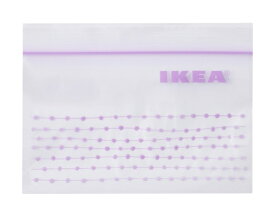 【新商品】IKEA VATTNIG イケア ヴァトニグ フリーザーバッグ プラスチック袋,パープル 60枚入り Sサイズ ジップロック 904.287.43