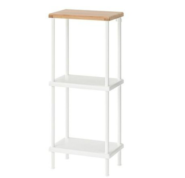 楽天市場】IKEA イケアDYNAN ディナンシェルフユニット ホワイト 竹 
