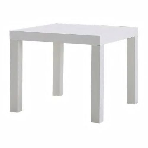 送料無料/新品 絶品 IKEA サイドテーブル イケア LACK 703.529.37 55×55cm ホワイト ラック