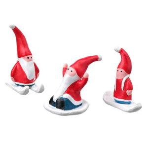 【クリスマス直前セール!値下げしました!!】IKEA イケア ikea VINTERFEST ヴィンテルフェストデコレーション3点セット, サンタクロース504.378.67【メール便不可】