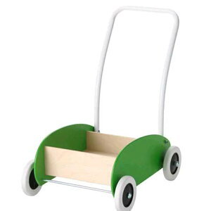 IKEA MULA イケア ムーラ 手押し車, グリーン, バーチ102.835.79