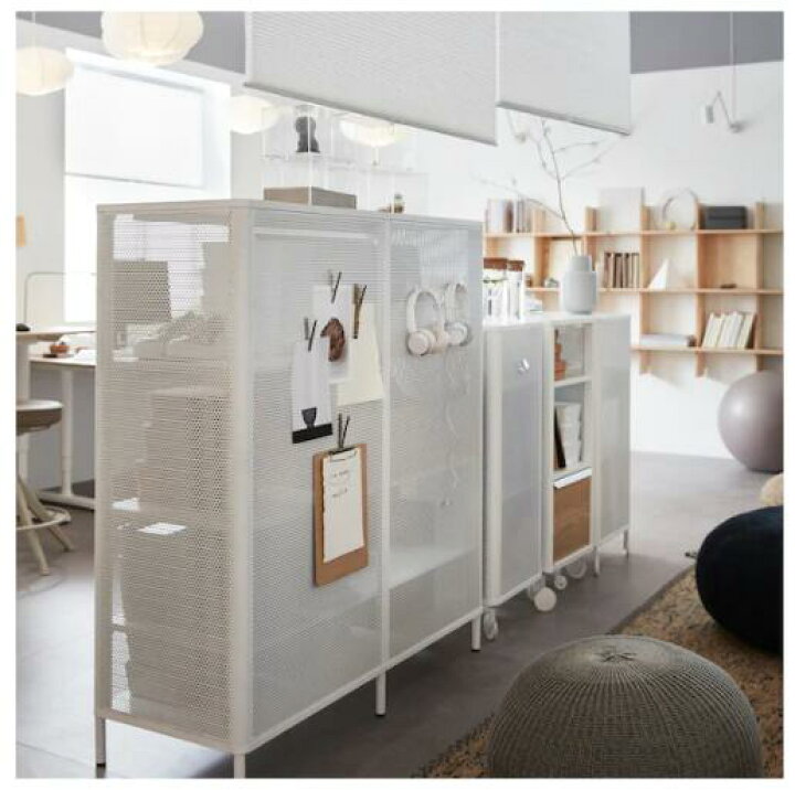 楽天市場】IKEA イケア BEKANT ベカントシェルフユニット, ホワイト 