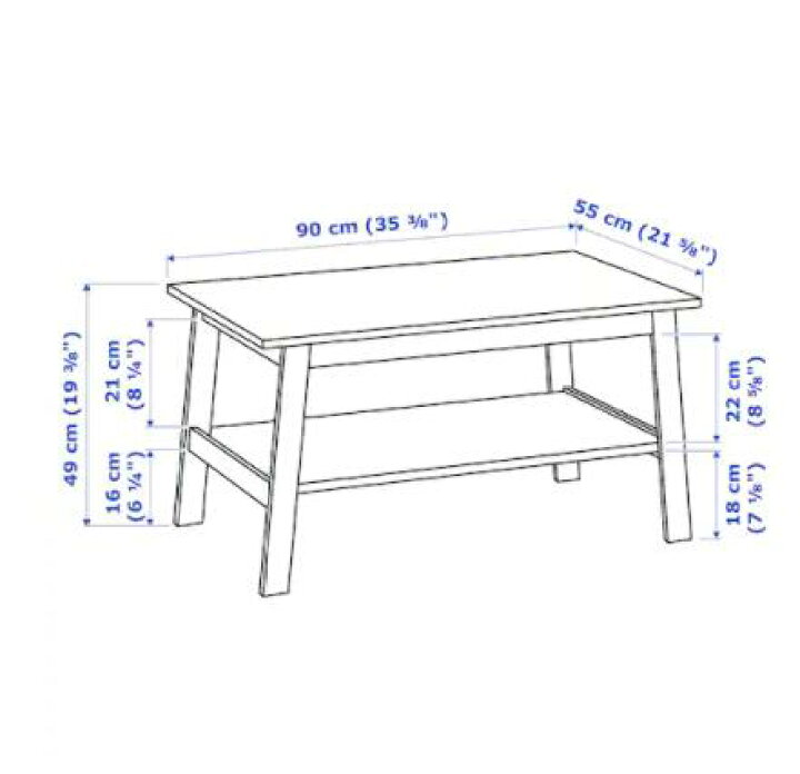 楽天市場】IKEA イケア LUNNARP ルンナルプ コーヒーテーブル 