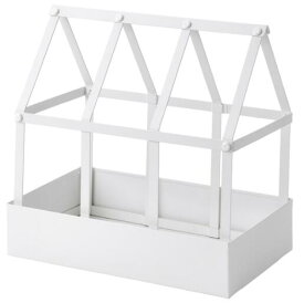 IKEA イケア SENAPSK&#197;L セナープスコールデコレーション グリーンハウス, 室内/屋外用 ホワイト29 cm 304.877.78【メール便不可】