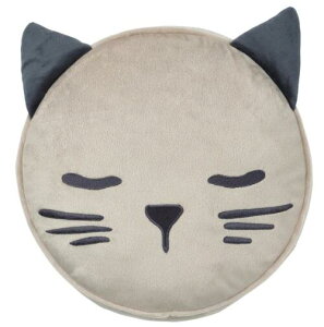 【NEW】IKEA イケア BARNDROM バーンドロームクッション ネコ ポケット付き, ベージュ32x8 cm005.110.63【メール便不可】