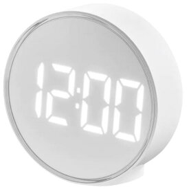 IKEA イケア PLUGGET プルゲット 時計 アラームクロック, ホワイト11 cm 205.227.20【メール便不可】