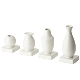 IKEA イケア KRINGG&#197; クリンゴー花瓶4点セット, ホワイト404.710.98【メール便不可】