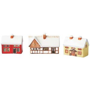 【クリスマス直前セール!値下げしました!!】IKEA イケア ikea VINTER 2020 ヴィンテル 2020デコレーション 家3個セット, ミックスカラー404.751.24【メール便不可】