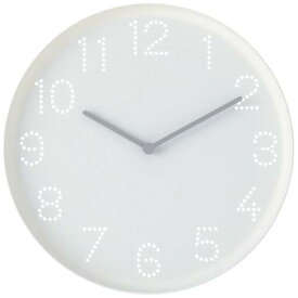 IKEA イケア TROMMA トロマ 時計 ウォールクロック, ホワイト25 cm 604.542.91【メール便不可】