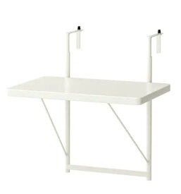 【NEW】IKEA イケアTORPAR&#214; トルパローバルコニーテーブル, ホワイト50 cm504.613.48