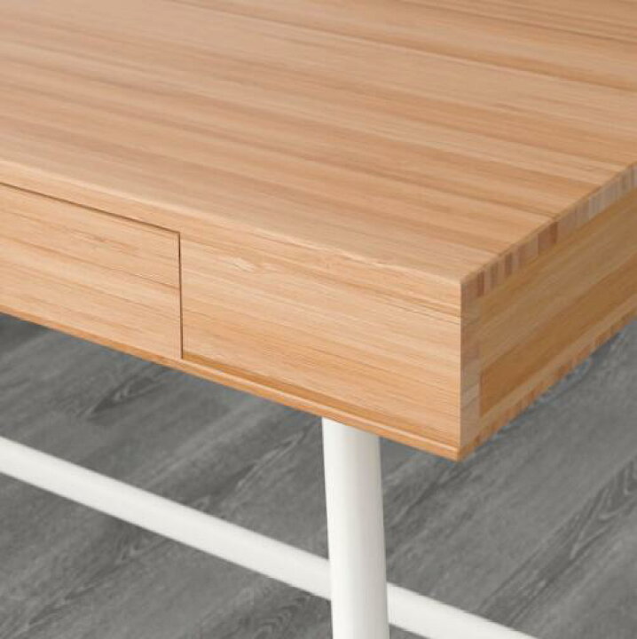 楽天市場】IKEA イケア LILLÅSEN リルオーセンデスク 竹102x49 