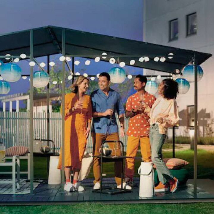 楽天市場】【NEW】IKEA イケア GUNNÖN グンノンガゼボ, ダークグレー 
