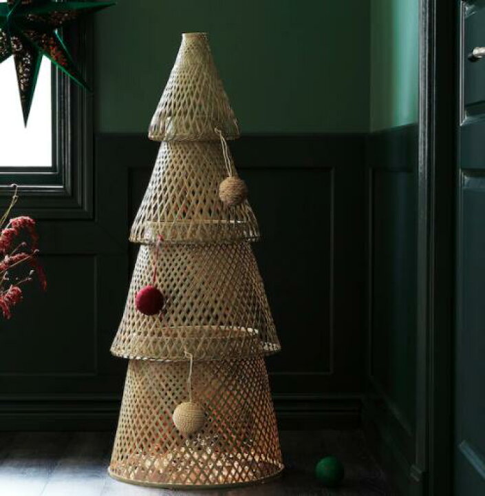 楽天市場 クリスマス直前セール 値下げしました Ikea イケアvinter ヴィンテル デコレーション クリスマスツリー 竹 1 Cm004 751 21 日本オアシス株式会社