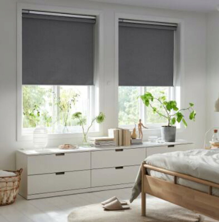 楽天市場】IKEA イケア FYRTUR フィルトゥール 遮光ローラーブラインド 