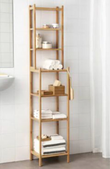 楽天市場】IKEA RÅGRUND ローグルンドシェルフユニット, 竹33 cm 