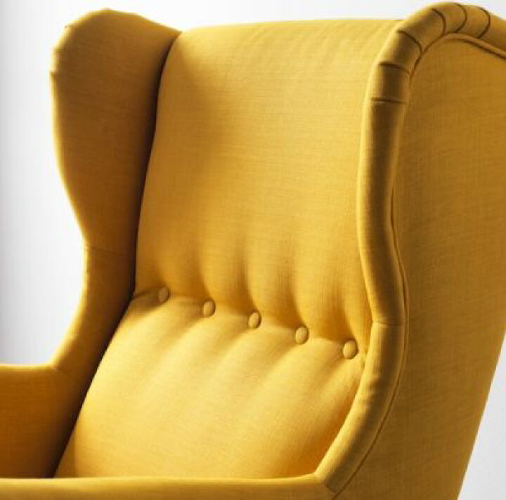 楽天市場】IKEA STRANDMON ストランドモンウイングチェア 