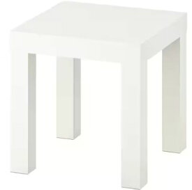 IKEA イケア　LACK ラック サイドテーブル, ホワイト35x35 cm105.147.92