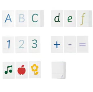 IKEA イケア UNDERHALLA ウンデルホラカード アルファベット/数字/記号 405.521.60【メール便不可】