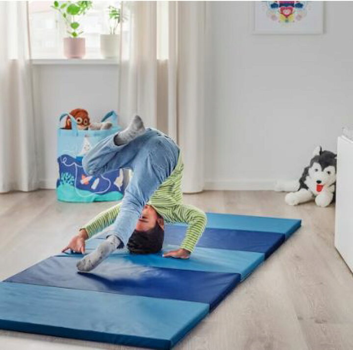 楽天市場】イケア IKEA PLUFSIG ペルフスィッグ折りたたみ式ジムマット 