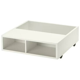 IKEA イケア　FREDVANG フレードヴァング ベッド下収納/ベッドサイドテーブル, ホワイト59x56 cm 904.936.39