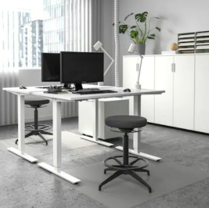 楽天市場】IKEA イケア SKARSTA スカルスタ TROTTEN トロッテンデスク 