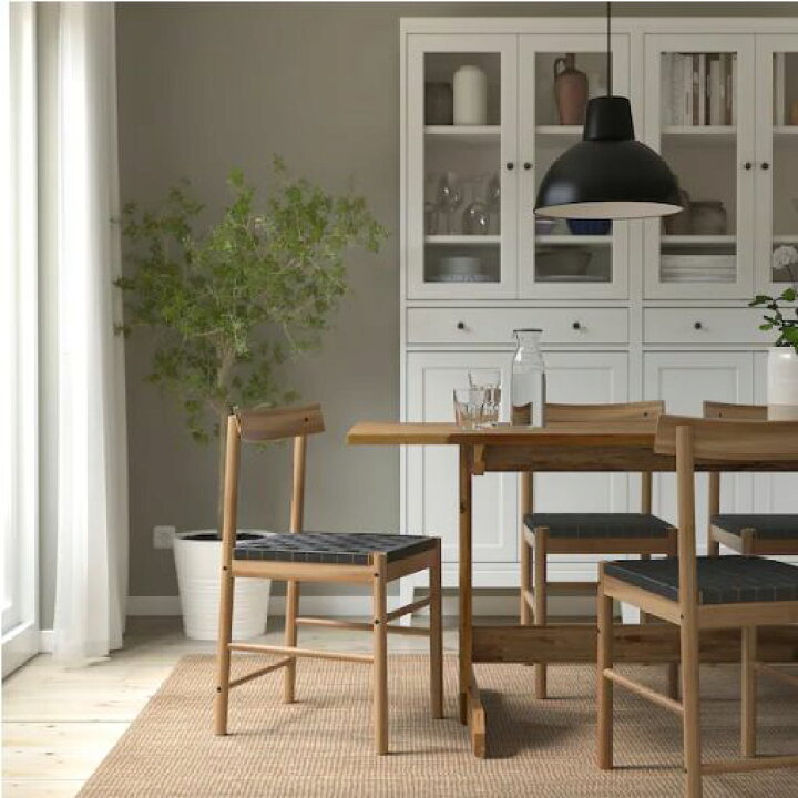 楽天市場】IKEA イケアNACKANÄS ナッカンネース チェア, アカシア材 
