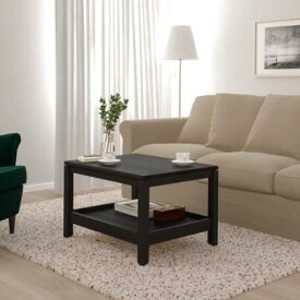 IKEA イケア HAVSTA ハーヴスタコーヒーテーブル, ダークブラウン 75x60 cm 104.042.65