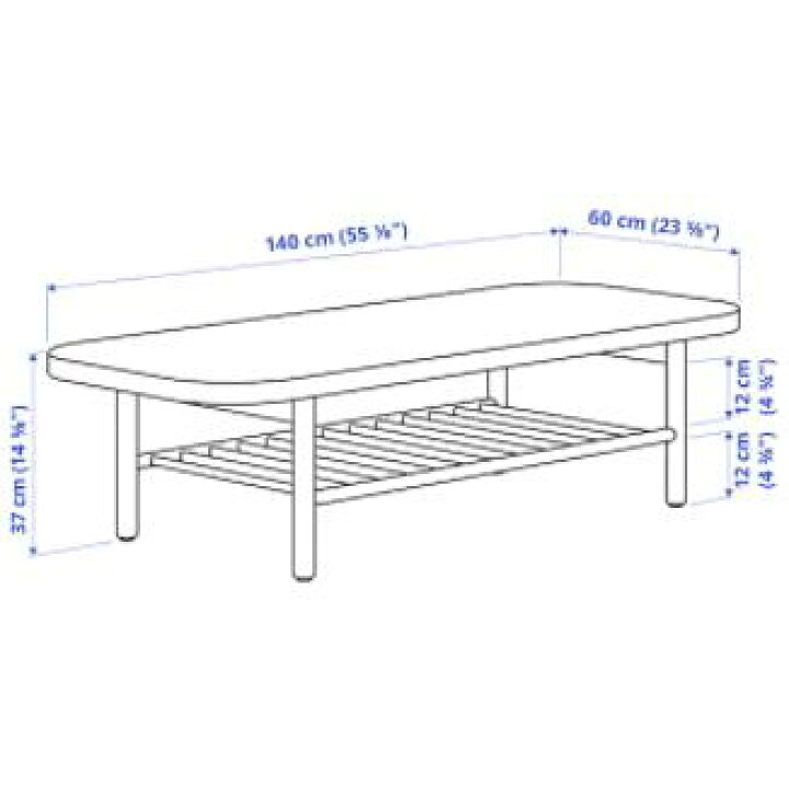 楽天市場】IKEA イケア LISTERBY リステルビーコーヒーテーブル 