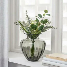 【NEW】IKEA イケアSMYCKA スミッカ造花のブーケ, 室内/屋外用 グリーン50 cm204.611.37