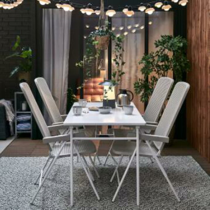楽天市場】IKEA イケア TORPARÖ トルパローリクライニングチェア 屋外 