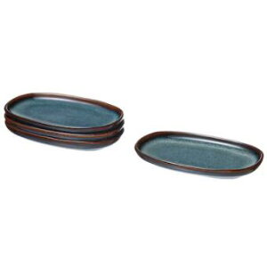 IKEA イケア GLADELIG グラデリグプレート, ブルー12x7 cm 805.036.29