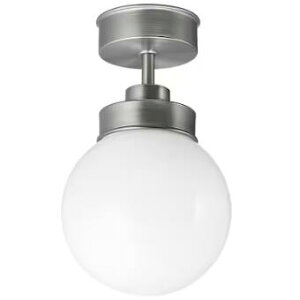 【NEW】IKEA イケア FRIHULT フリフルトシーリングランプ, ステンレスカラー 704.316.47