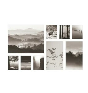 IKEA �C�P�A PJATTERYD �v�B�G�b�e���[�h�A�[�g9�_�Z�b�g, ���R�̒�179x112 cm�y905.180.55�z